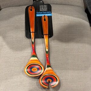 Multicolor Salad Servers